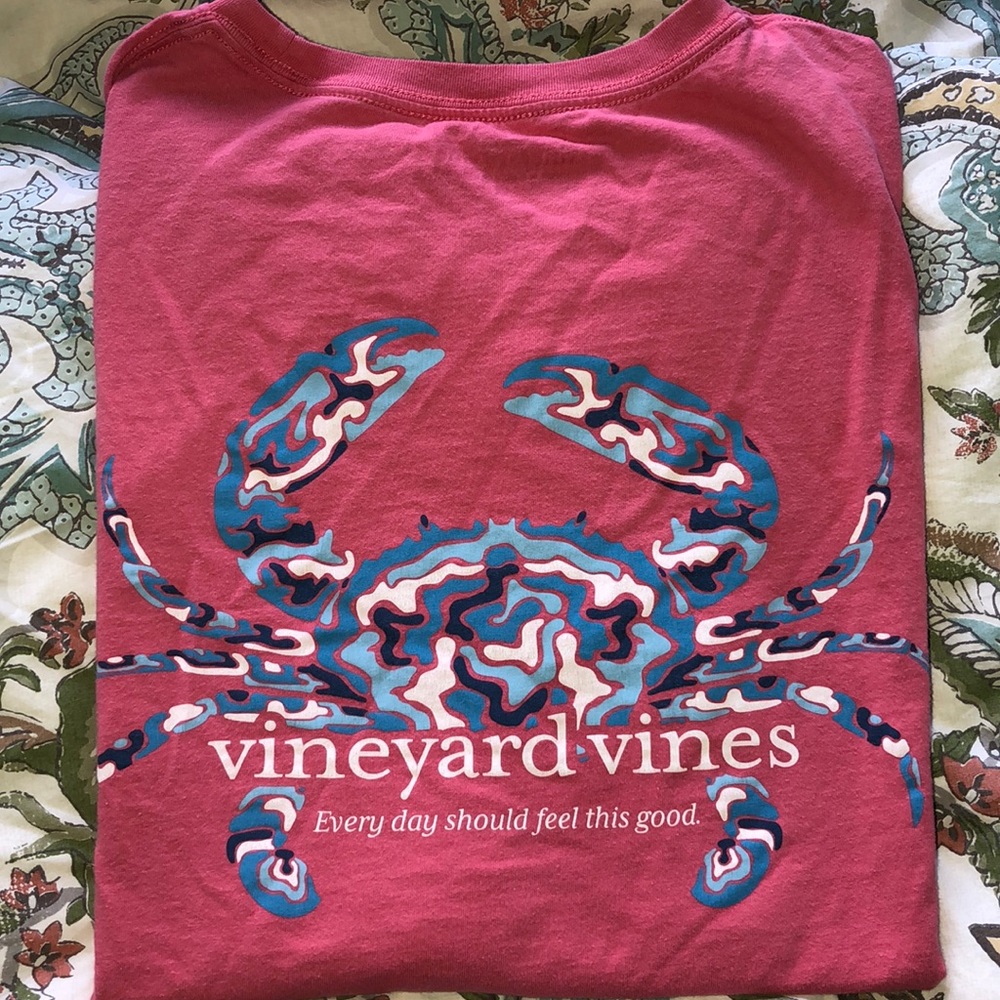 Vineyard Vines Crab Longsleeve🦀